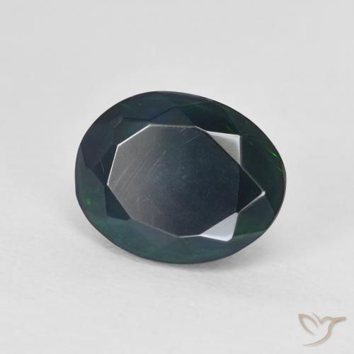 Ópalo Multicolor natural de 1.34 ct, Ovalada, Translúcido