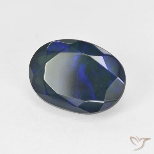 Ópalo Multicolor natural de 2.68 ct, Ovalada, Translúcido