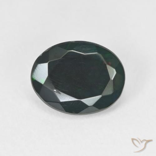 1.29ct Natural Multicolor Ópalo, Ovalada, Translúcido