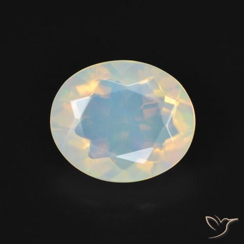 2.29ct Natural Multicolor Ópalo, Ovalada, Transparente