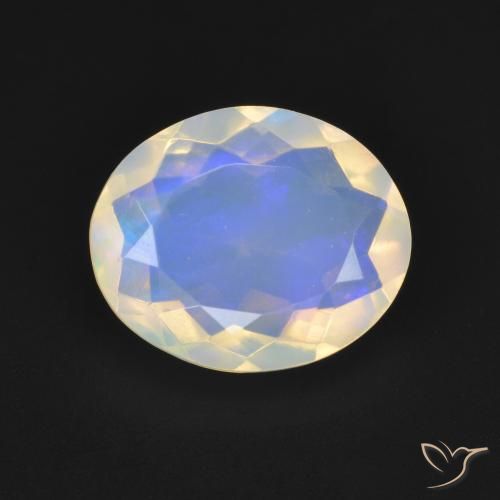 2.02ct Natural Multicolor Ópalo, Ovalada, Transparente, Photo A