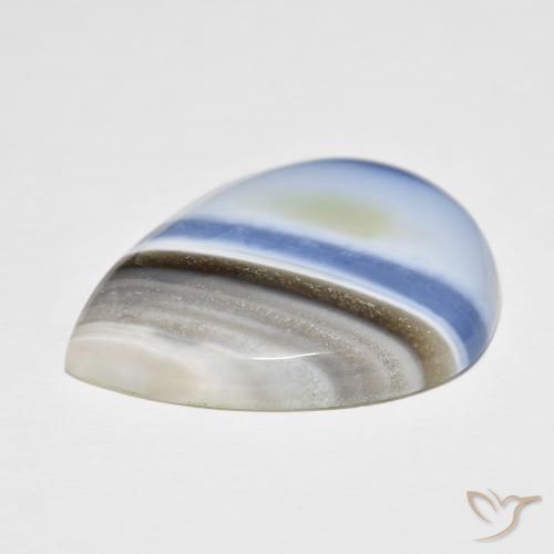 Ópalo Multicolor natural de 33.43 ct, En forma de pera, Opaco