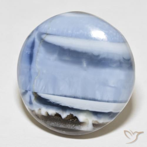 Ópalo Multicolor natural de 29.81 ct, Redondo, Opaco