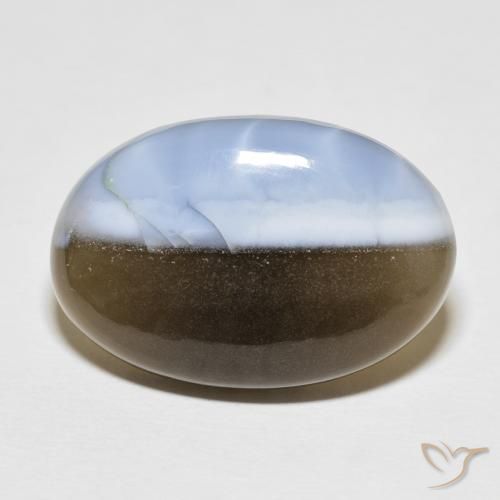 24.39ct Natural Multicolor Ópalo, Ovalada, Opaco