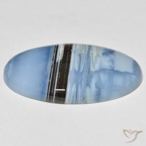 Ópalo Multicolor natural de 27.54 ct, Ovalada, Opaco