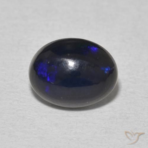 1.16ct Natural Multicolor Ópalo, Ovalada, Opaco