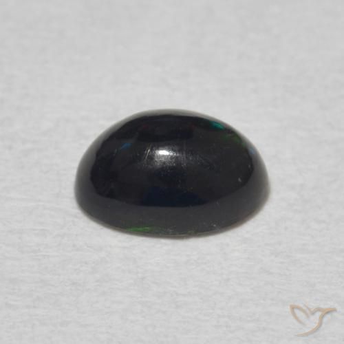 Ópalo Multicolor natural de 0.48 ct, Ovalada, Opaco