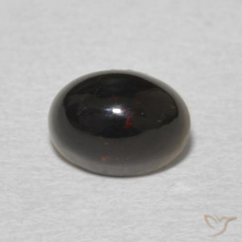 0.59ct Natural Multicolor Ópalo, Ovalada, Opaco