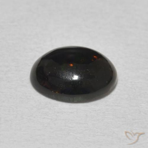Ópalo Multicolor natural de 0.93 ct, Ovalada, Opaco