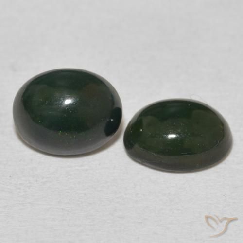 Gemas de Ópalo Multicolor natural de 2.08 ct, Ovalada, Opaco