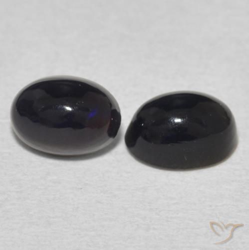 Gemas de Ópalo Multicolor natural de 1.14 ct, Ovalada, Opaco