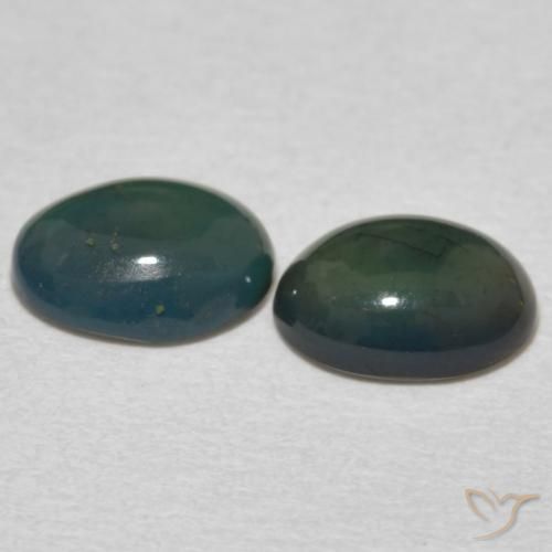 Gemas de Ópalo Multicolor natural de 1.42 ct, Ovalada, Opaco
