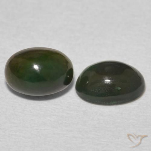 Gemas de Ópalo Multicolor natural de 1.05 ct, Ovalada, Opaco