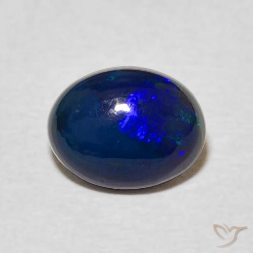 1.14ct Natural Multicolor Ópalo, Ovalada, Opaco