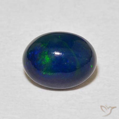 1.10ct Natural Multicolor Ópalo, Ovalada, Opaco, Photo A