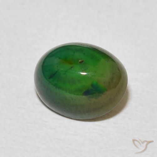Ópalo Multicolor natural de 1.50 ct, Ovalada, Opaco