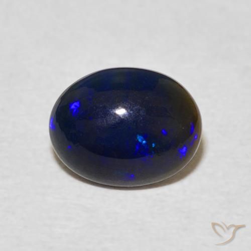 0.94ct Natural Multicolor Ópalo, Ovalada, Opaco