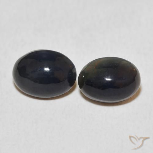 1.47ctw Natural Multicolor Ópalo, Ovalada, Opaco