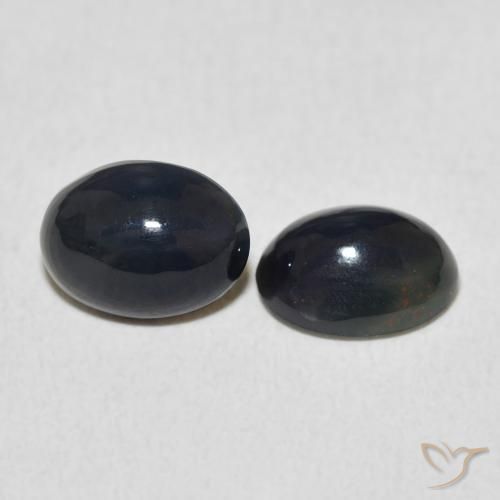 Gemas de Ópalo Multicolor natural de 1.47 ct, Ovalada, Opaco
