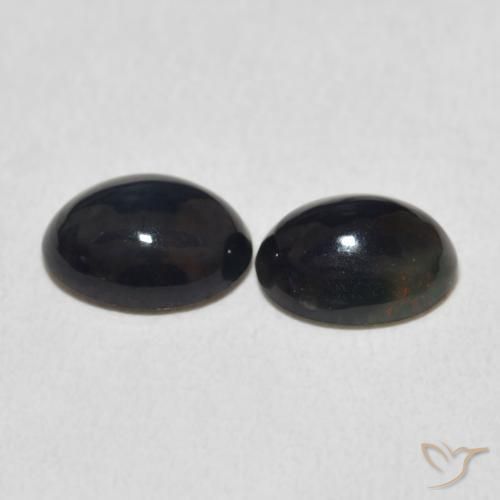 Gemas de Ópalo Multicolor natural de 1.47 ct, Ovalada, Opaco