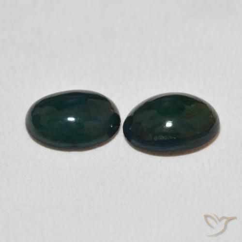 Gemas de Ópalo Multicolor natural de 1.79 ct, Ovalada, Opaco