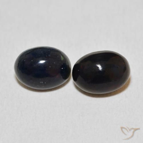 1.65ctw Natural Multicolor Ópalo, Ovalada, Opaco