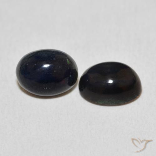 Gemas de Ópalo Multicolor natural de 1.65 ct, Ovalada, Opaco