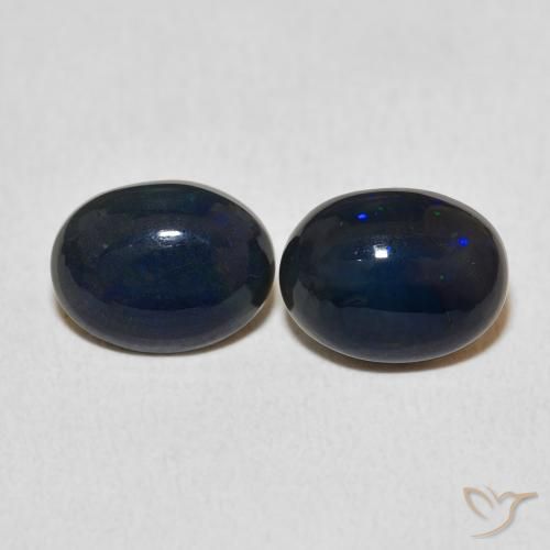 1.92ctw Natural Multicolor Ópalo, Ovalada, Opaco