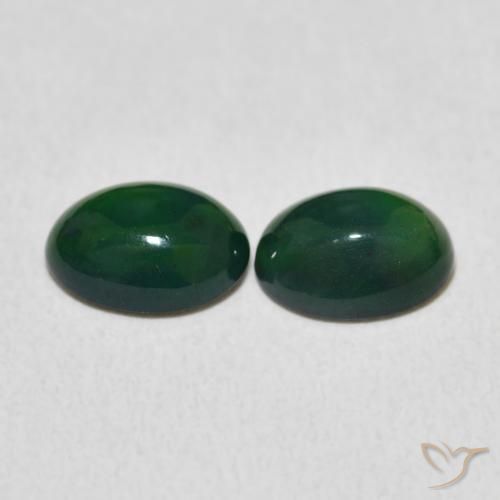 Gemas de Ópalo Multicolor natural de 1.49 ct, Ovalada, Opaco