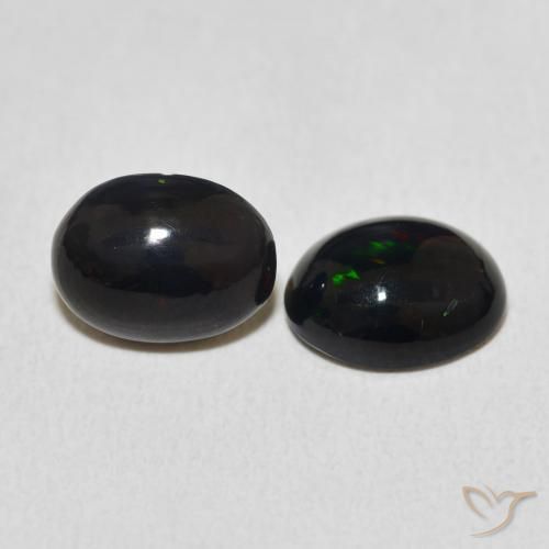 Gemas de Ópalo Multicolor natural de 2.04 ct, Ovalada, Opaco