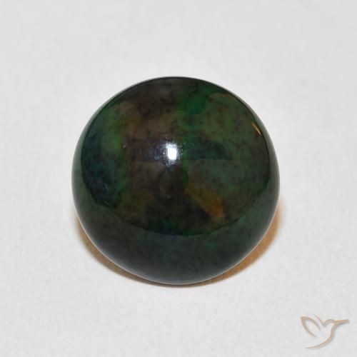 4.06ct Natural Multicolor Ópalo, Redondo, Opaco
