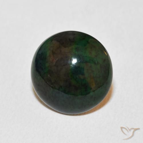 Ópalo Multicolor natural de 4.06 ct, Redondo, Opaco
