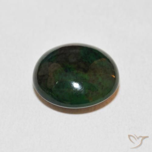 Ópalo Multicolor natural de 4.06 ct, Redondo, Opaco