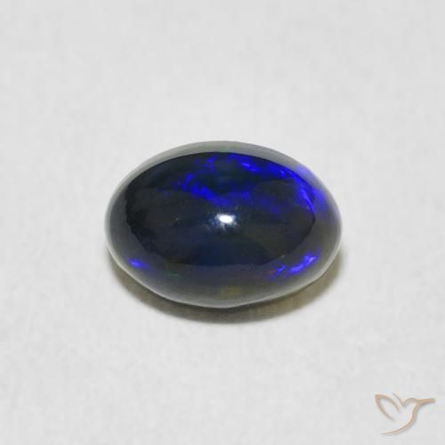 0.61ct Natural Multicolor Ópalo, Ovalada, Opaco