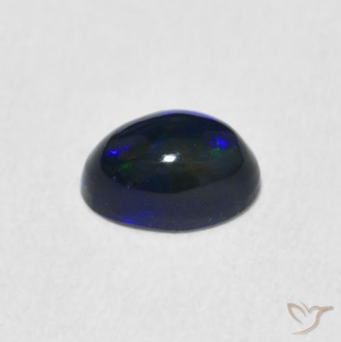 Ópalo Multicolor natural de 0.61 ct, Ovalada, Opaco