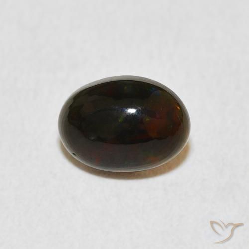 0.54ct Natural Multicolor Ópalo, Ovalada, Opaco, Photo A