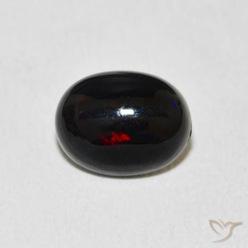 1.65ct Natural Multicolor Ópalo, Ovalada, Opaco