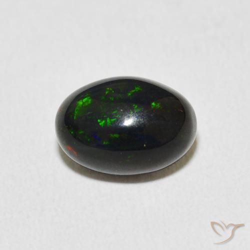 1.56ct Natural Multicolor Ópalo, Ovalada, Opaco