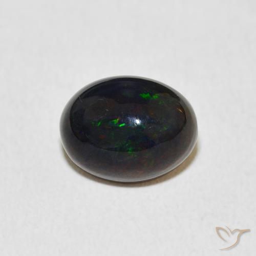 1.40ct Natural Multicolor Ópalo, Ovalada, Opaco