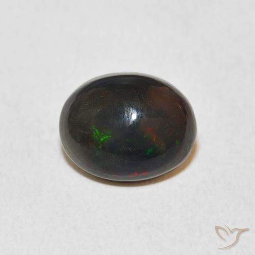 1.59ct Natural Multicolor Ópalo, Ovalada, Opaco