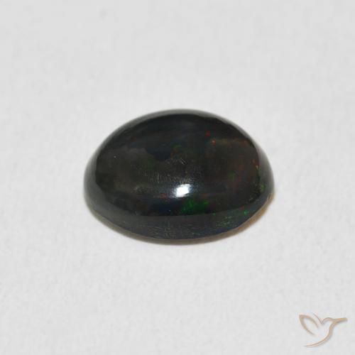 Ópalo Multicolor natural de 1.59 ct, Ovalada, Opaco