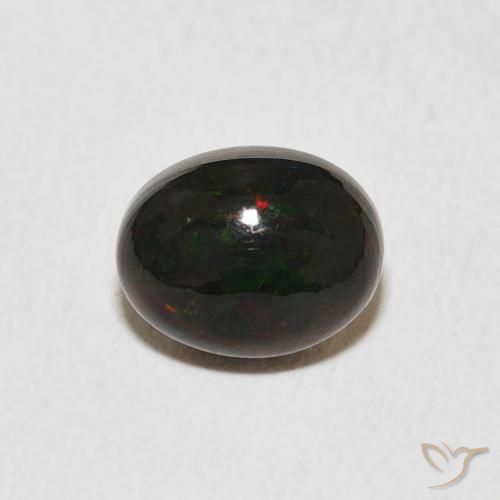 1.50ct Natural Multicolor Ópalo, Ovalada, Opaco