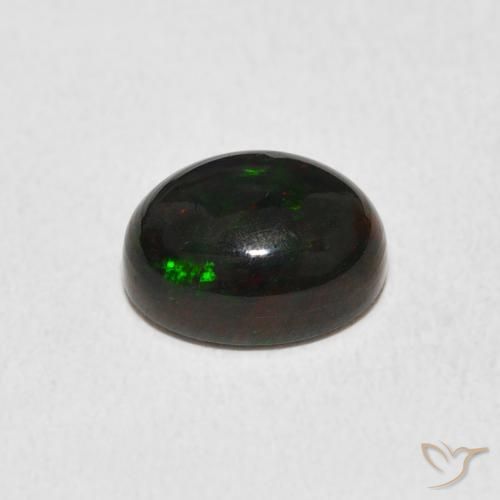 Ópalo Multicolor natural de 1.50 ct, Ovalada, Opaco