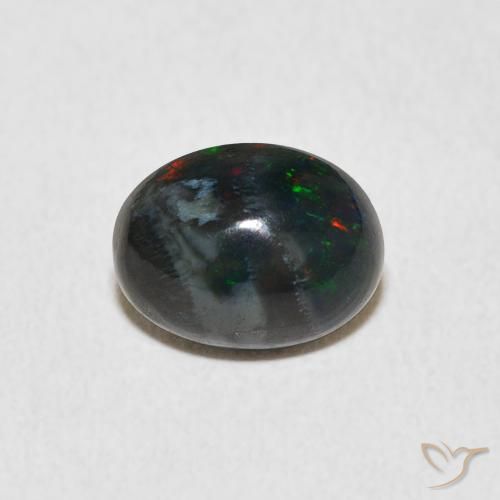 1.16ct Natural Multicolor Ópalo, Ovalada, Opaco