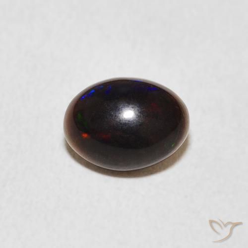 0.82ct Natural Multicolor Ópalo, Ovalada, Opaco, Photo A