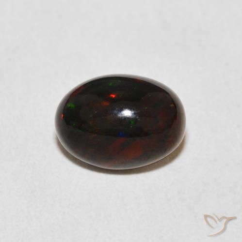 2.46ct Natural Multicolor Ópalo, Ovalada, Opaco, Photo A