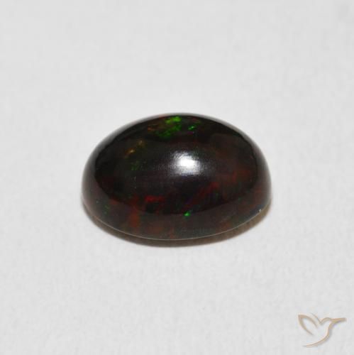 Ópalo Multicolor natural de 2.46 ct, Ovalada, Opaco