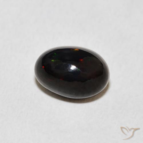 Ópalo Multicolor natural de 1.97 ct, Ovalada, Opaco