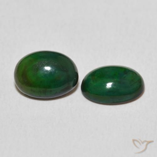 Gemas de Ópalo Multicolor natural de 1.45 ct, Ovalada, Opaco