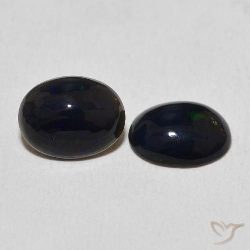 Gemas de Ópalo Multicolor natural de 1.75 ct, Ovalada, Opaco
